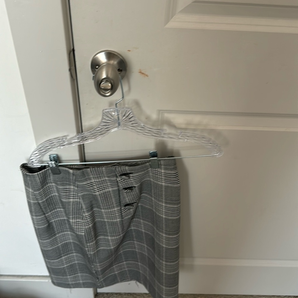 Plaid skirt